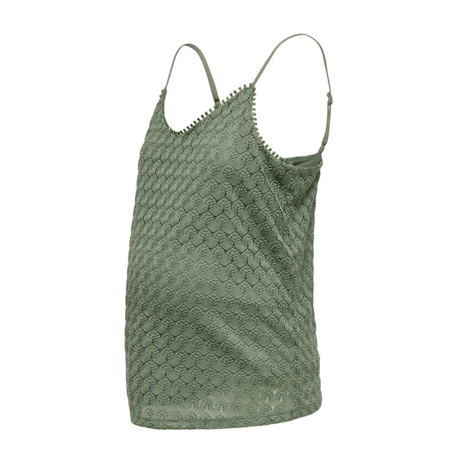 ONLY MATERNITY zwangerschapsspaghettitop OLMPATRICIA Dames Polyester V-hals XXL