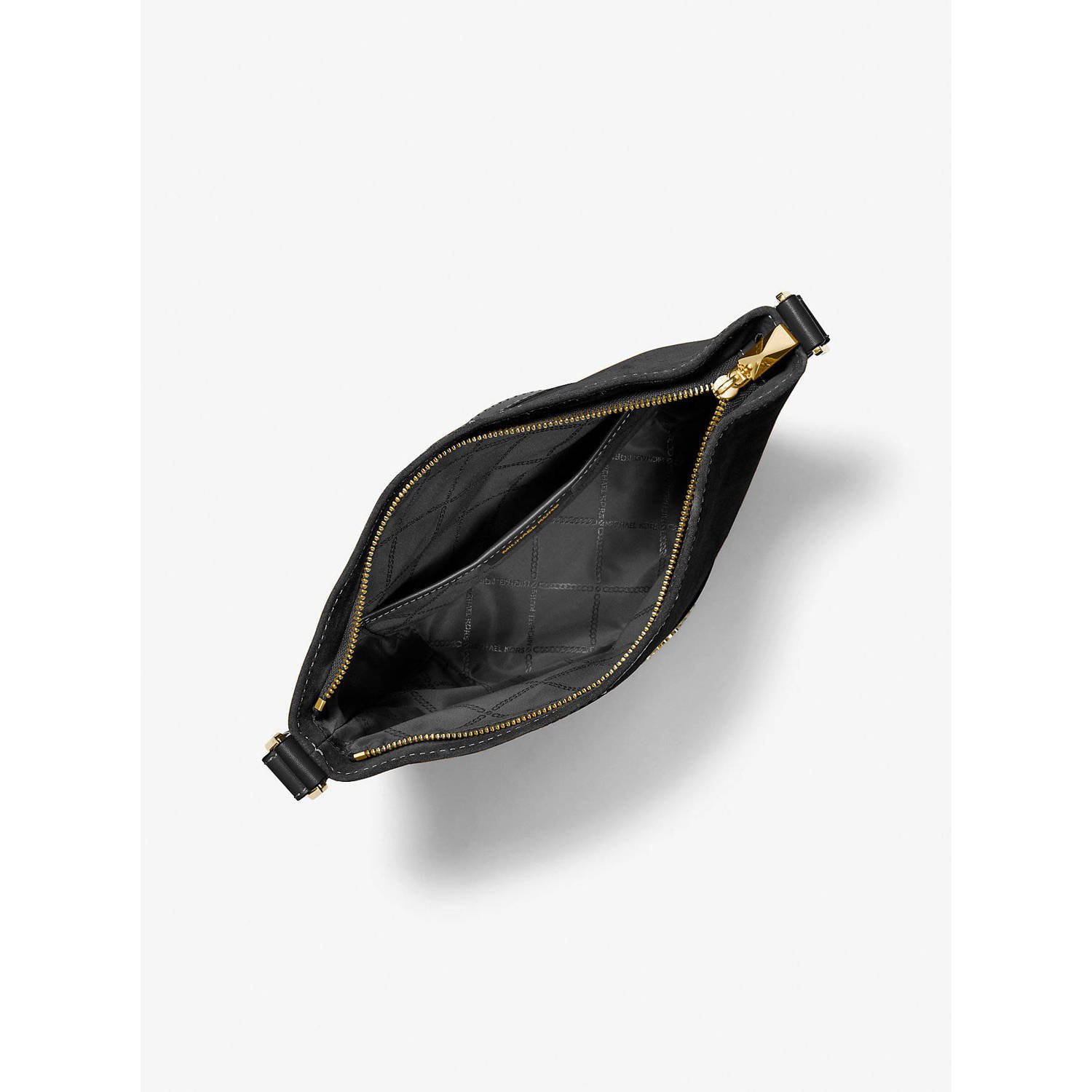 Michael Kors leren bucket bag Townsend zwart