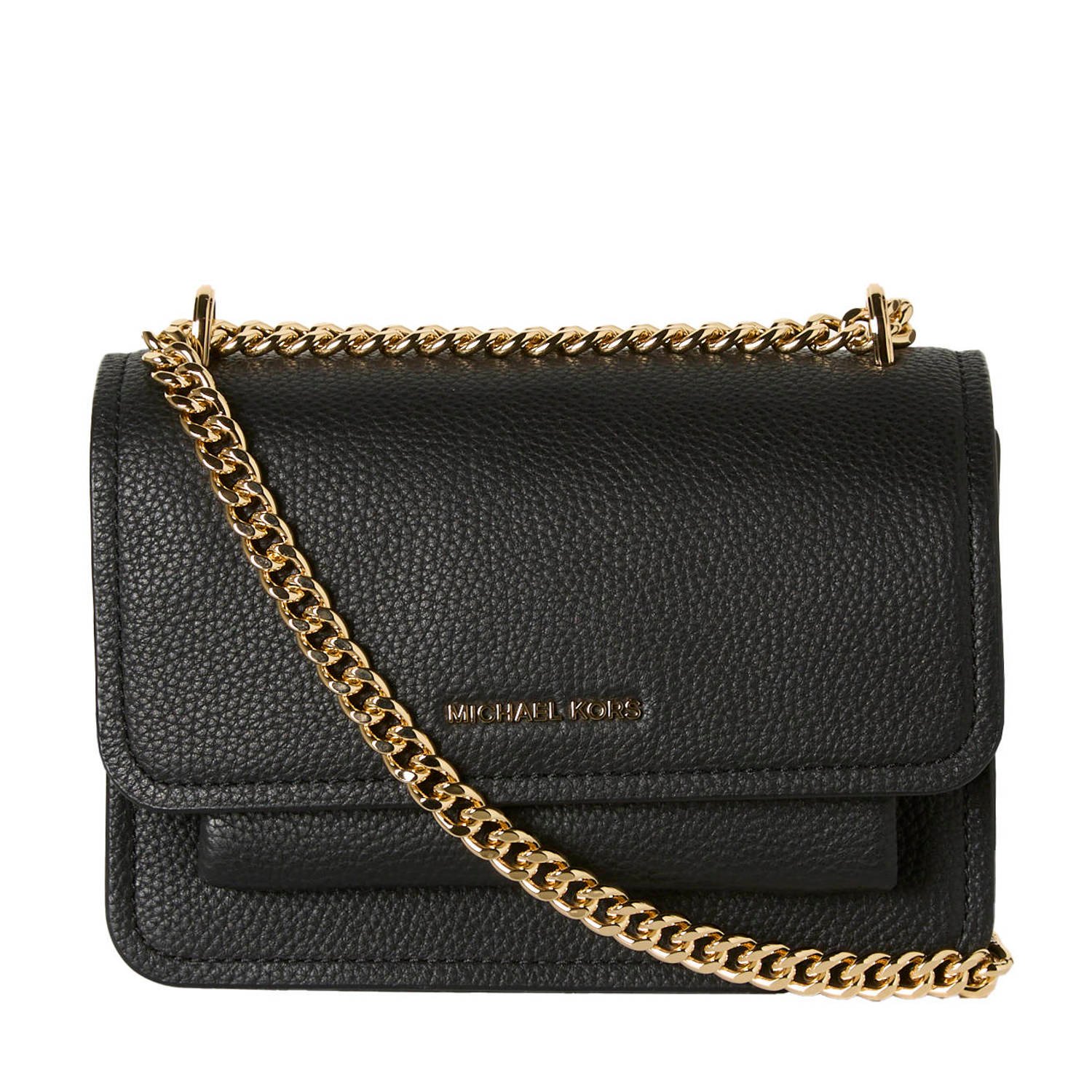 Michael Kors Dameshandtas Modieus Ontwerp Black Dames