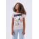 NAME IT KIDS rechtvallend T-shirt met print - zacht oudroze