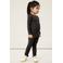 NAME IT MINI ribgebreide longsleeve zwart