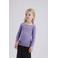 NAME IT MINI ribgebreide longsleeve lichtpaars