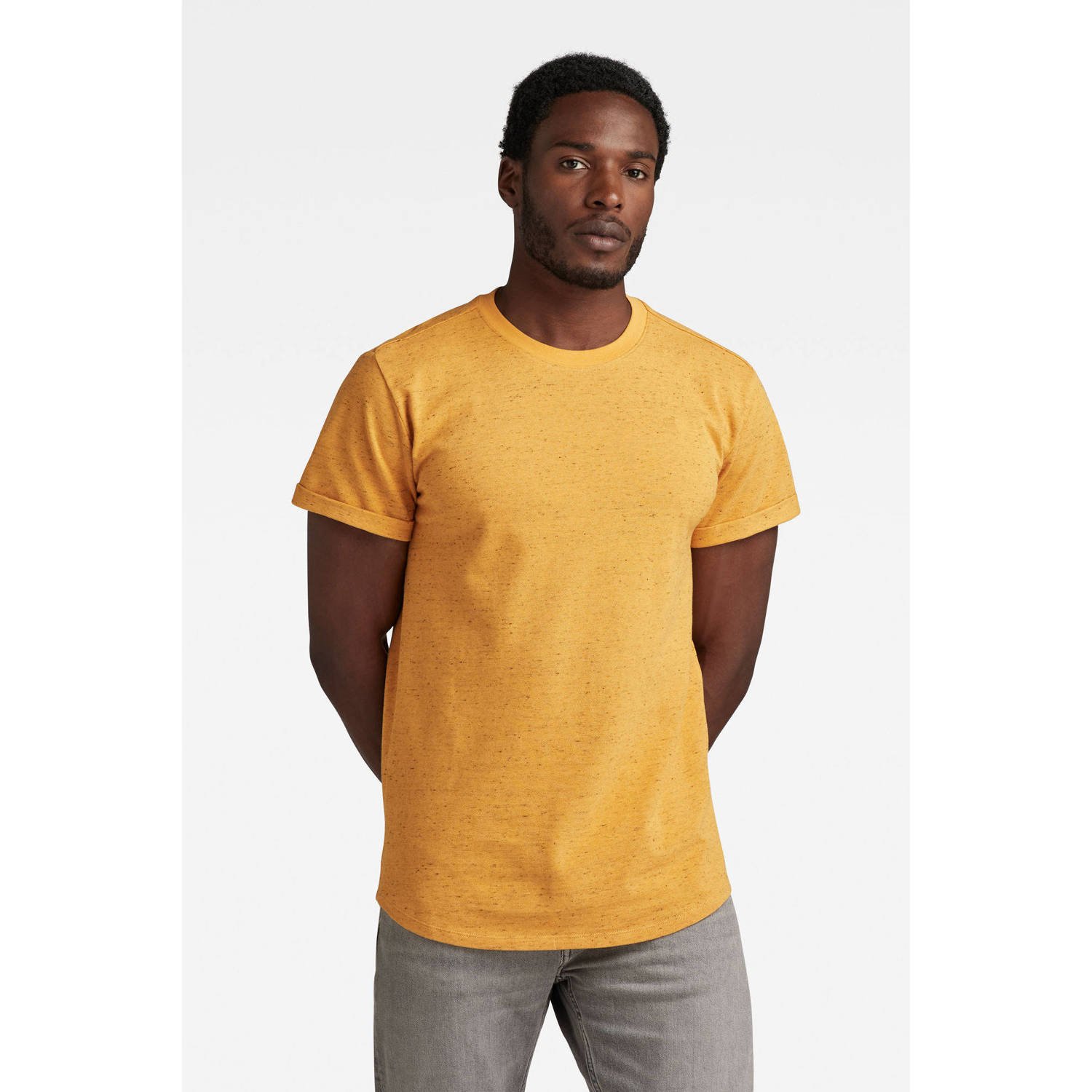 G-Star RAW regular fit T-shirt Lash met logo