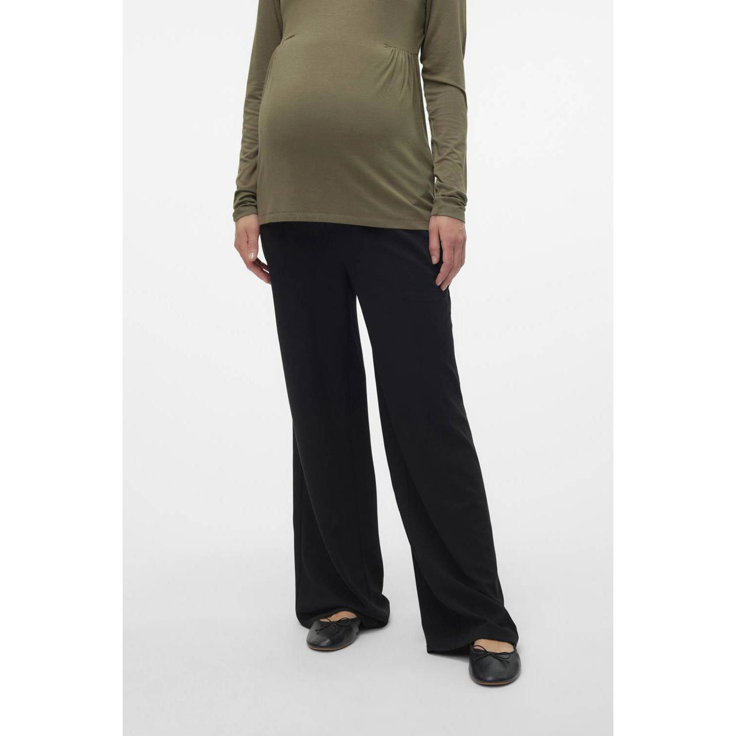 VERO MODA MATERNITY broek Dames Polyester Effen XXL