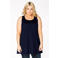 YOEK a-lijn top Plus Size - blauw