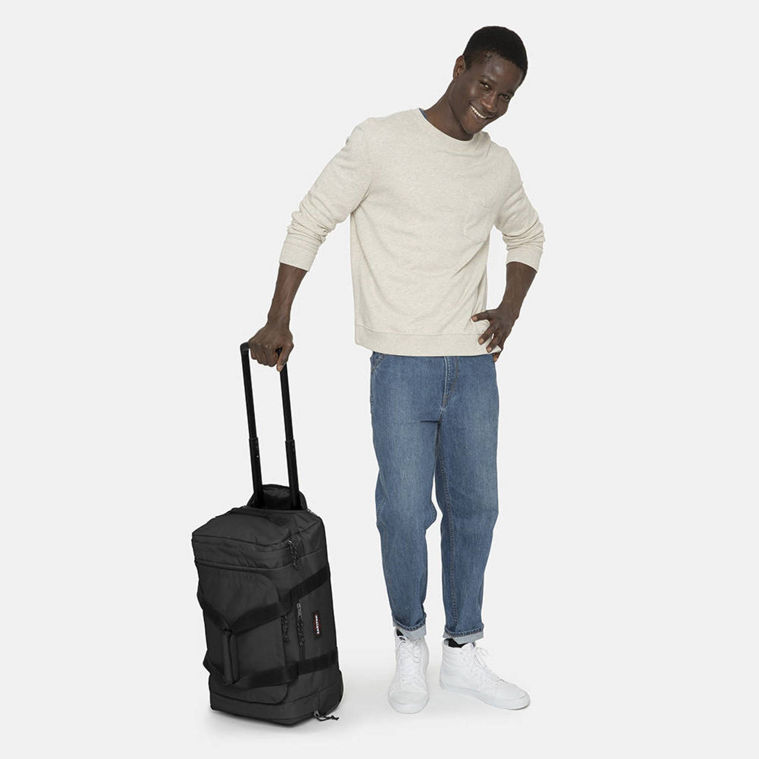 Eastpak reistas Leatherface S+ zwart
