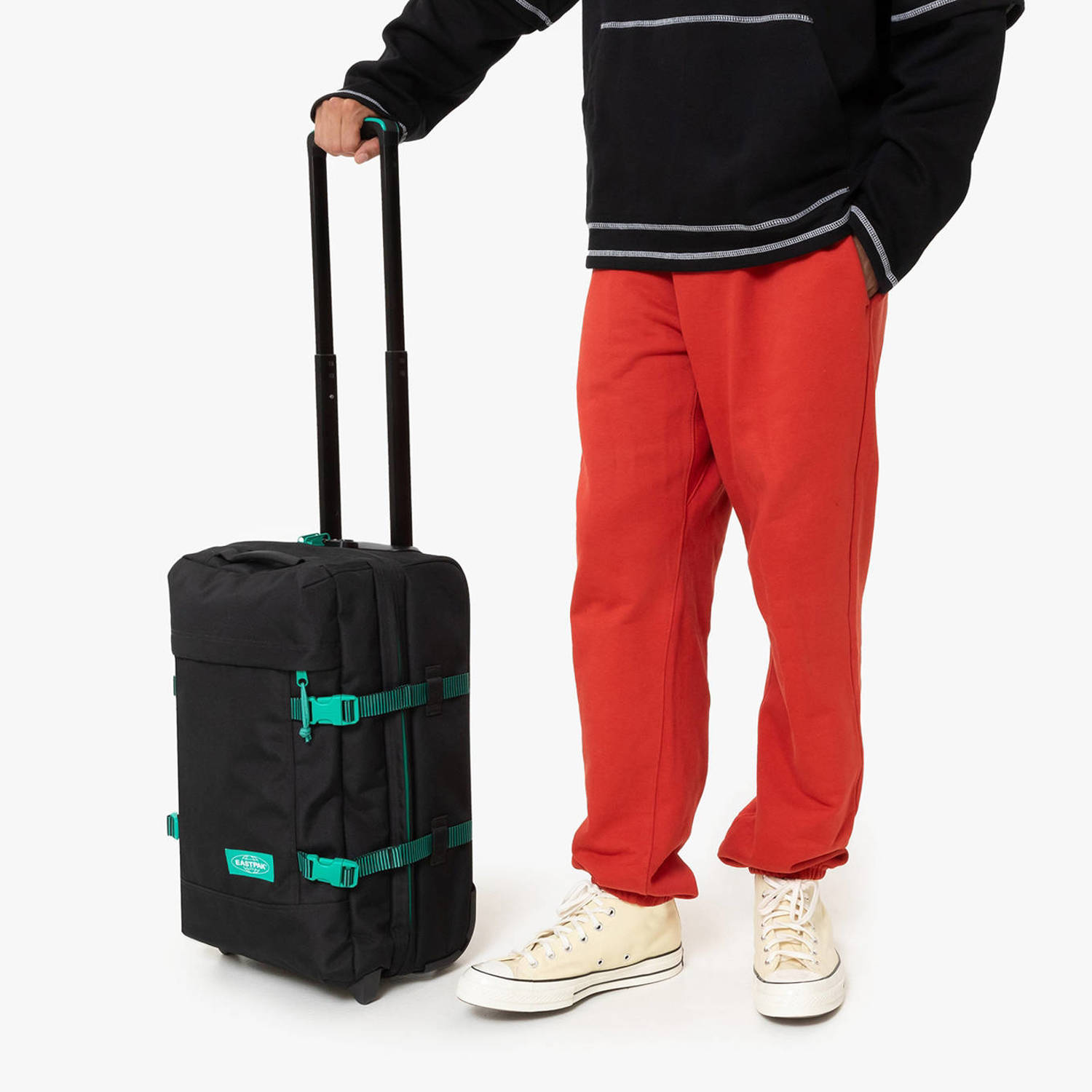 Eastpak reistas Tranverz S kontrast stripe black