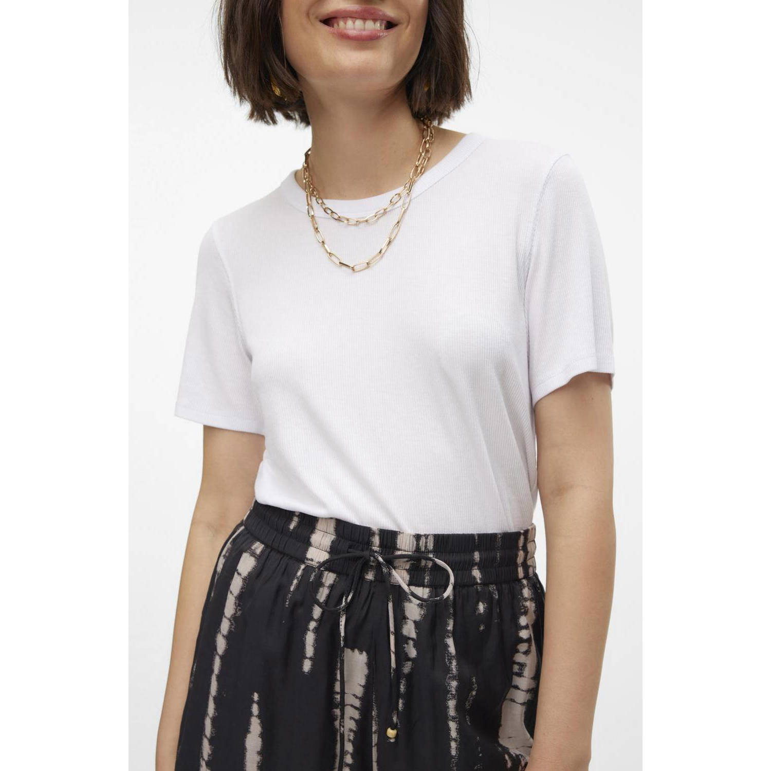 AWARE T-shirt ecru
