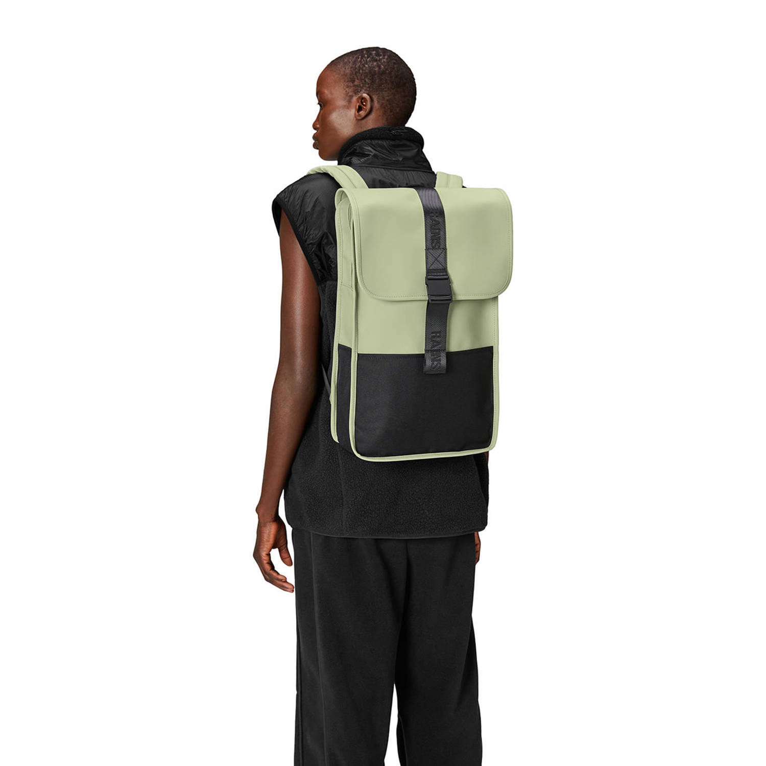 Rains rugzak Trail Backpack W3 mintgroen