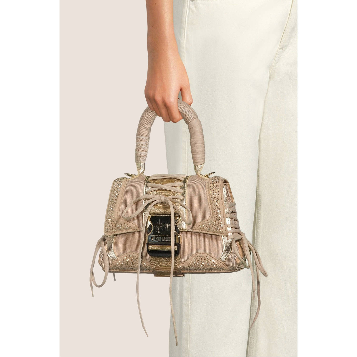 Steve Madden crossbody tas BDIEGO beige