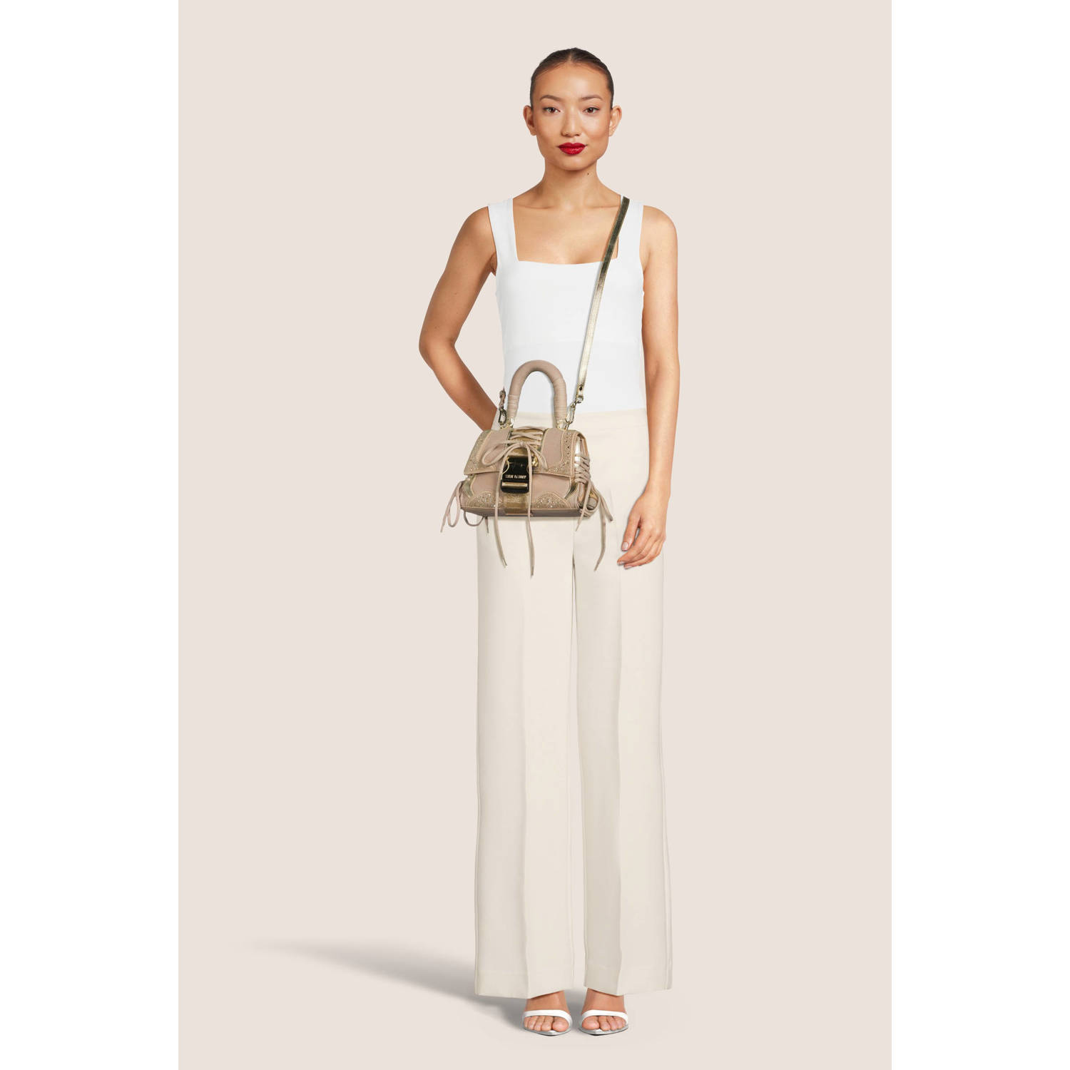 Steve Madden crossbody tas BDIEGO beige
