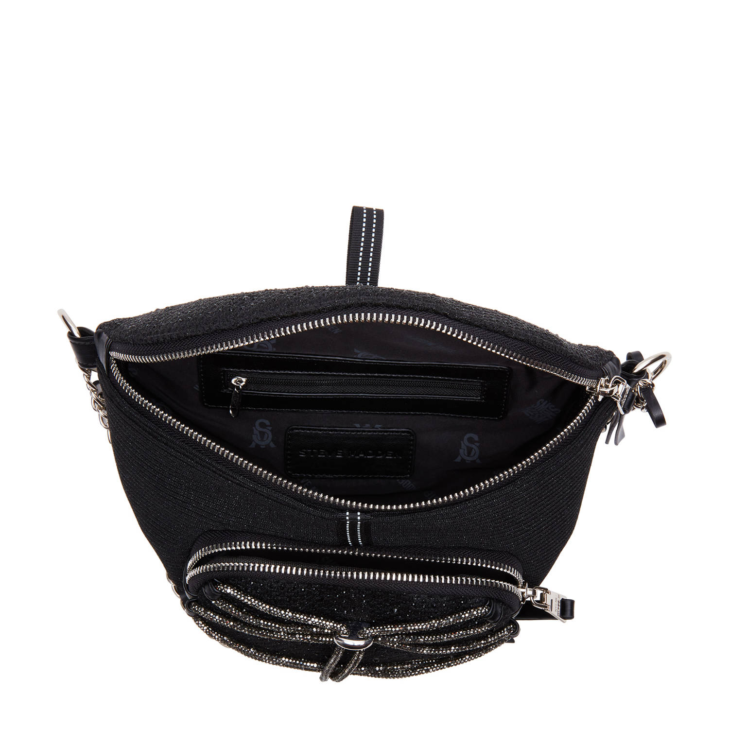 Steve Madden crossbody tas BRAPID zwart
