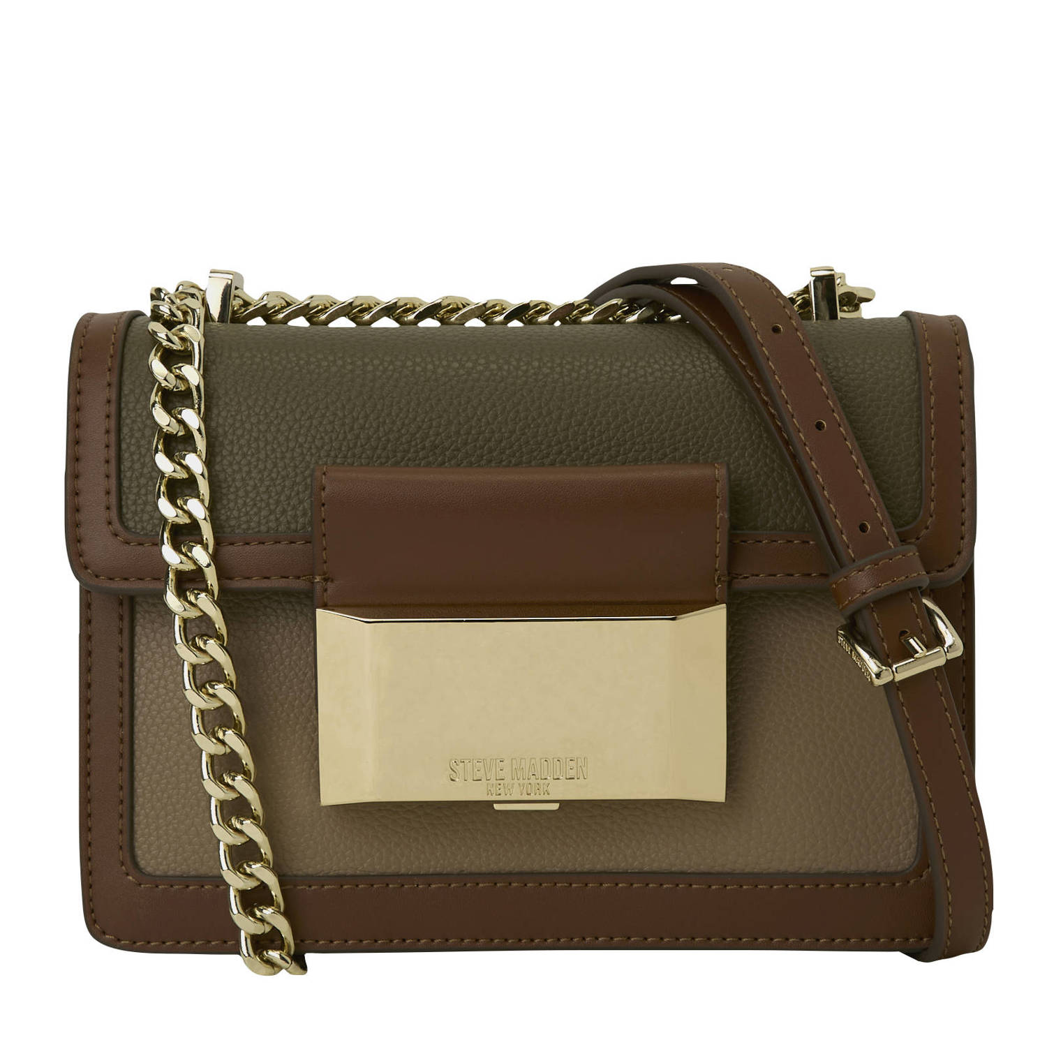Steve Madden crossbody tas BPORTIA kaki