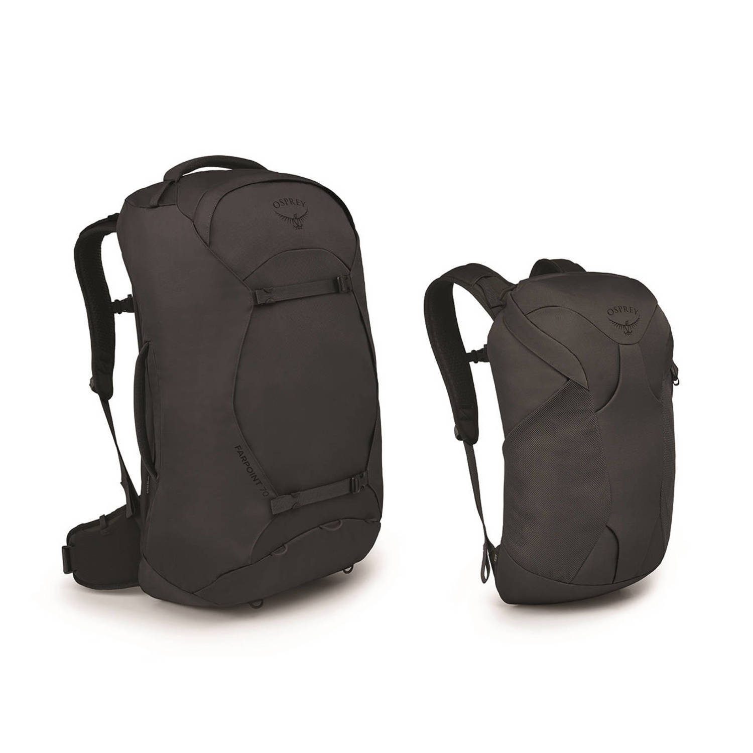 Osprey reistas Farpoint 70L antraciet