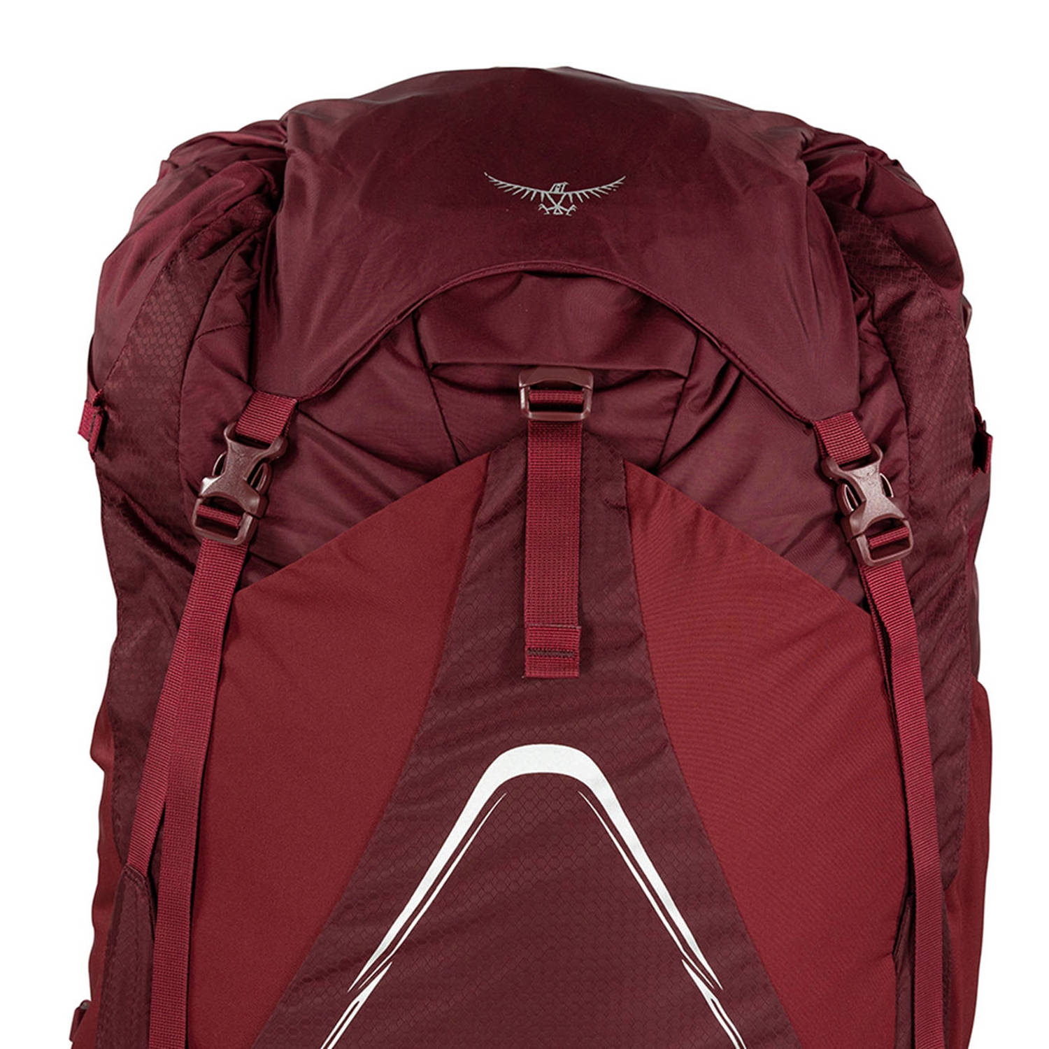 Osprey backpack Aura AG LT 65L WXS S donkerrood