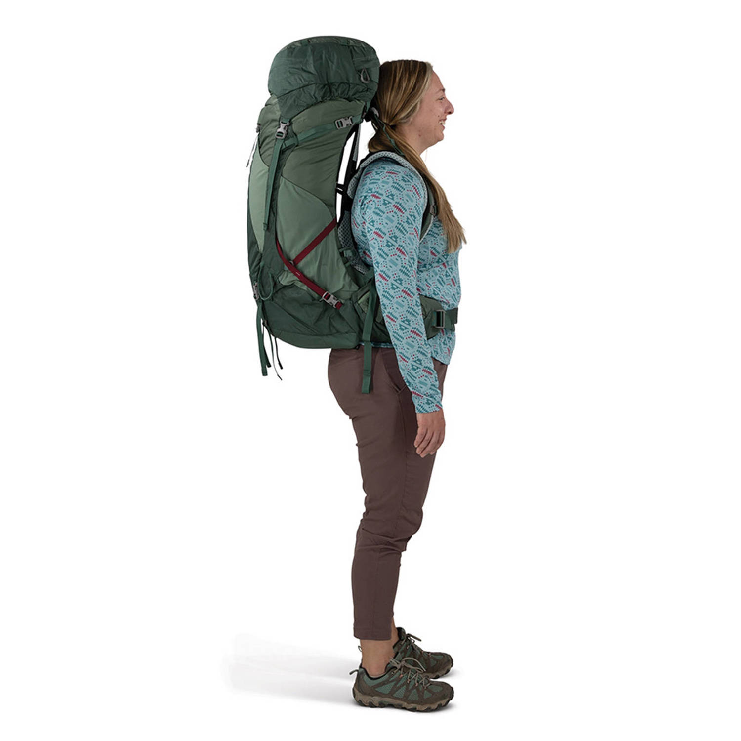 Osprey backpack Aura AG LT 65L WM L groen