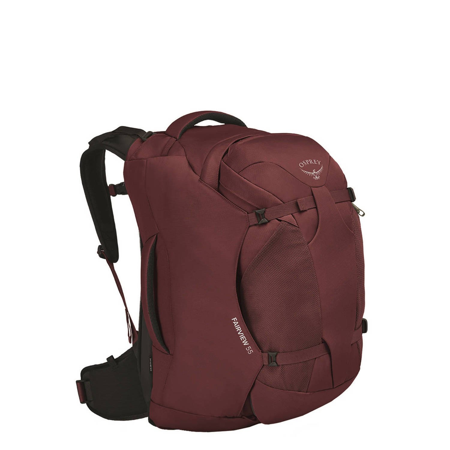 Osprey backpack Fairview 55L donkerrood