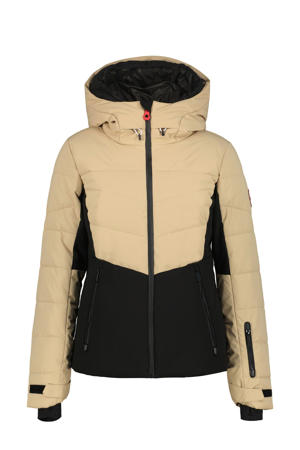 ski-jack Electra beige/zwart