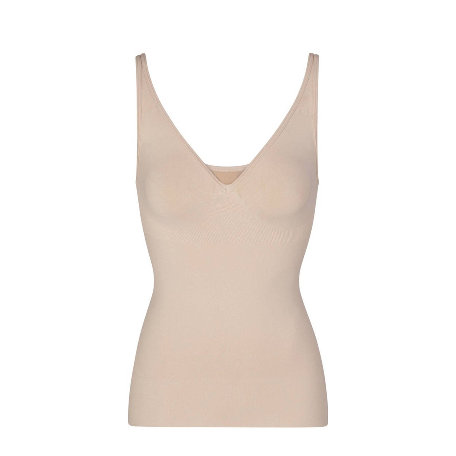 SPANX Everyday Seamless Shaping medium corrigerend hemd beige