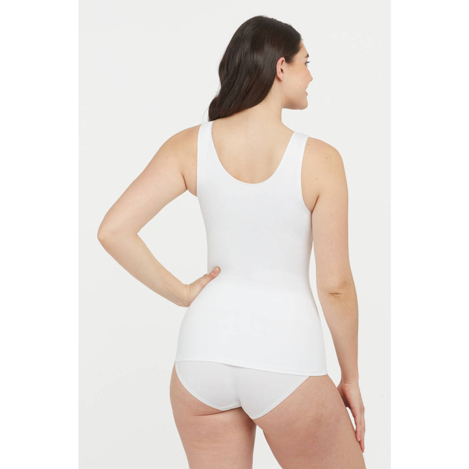 SPANX Socialight medium corrigerend hemd wit