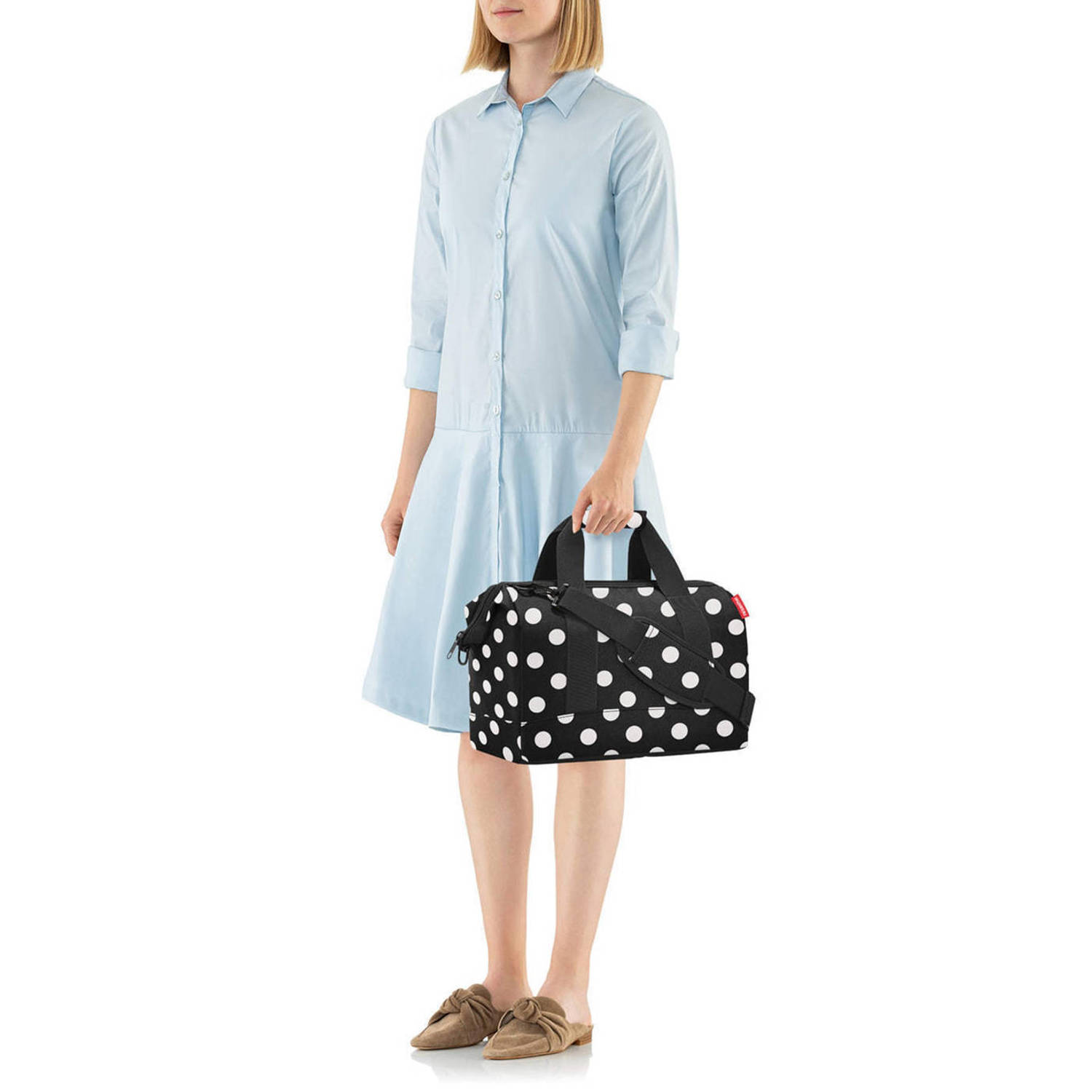 Reisenthel reistas Travelling Allrounder M zwart wit
