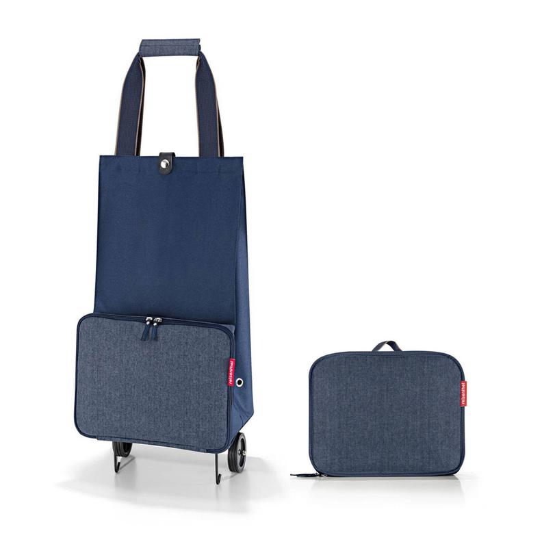 Baroque Marble Pattern Reisenthel - Packable Wheeled Tote In Foldable Trolley Bag - 8