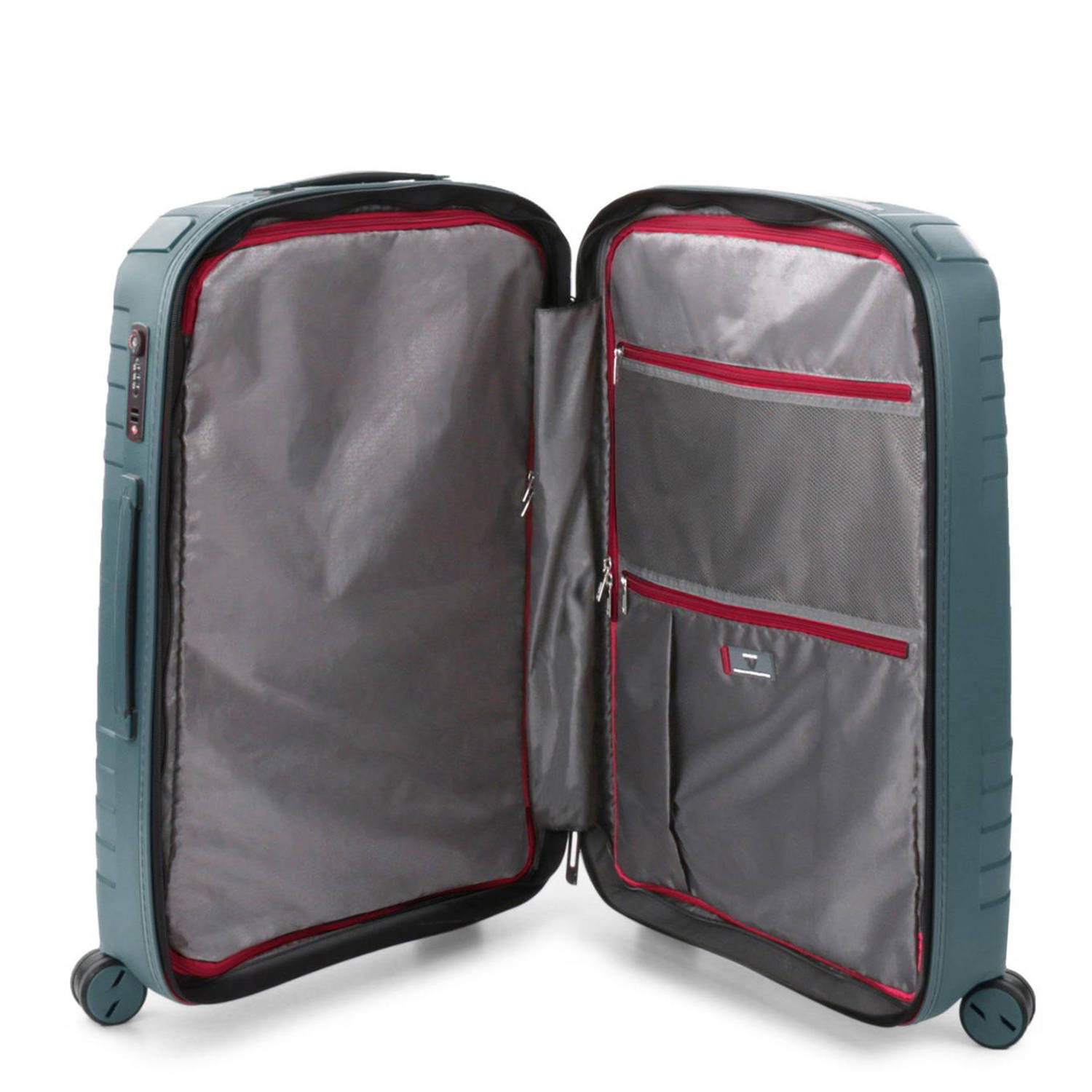 Roncato trolley Ypsilon 4.0 78 cm. Expandable petrol