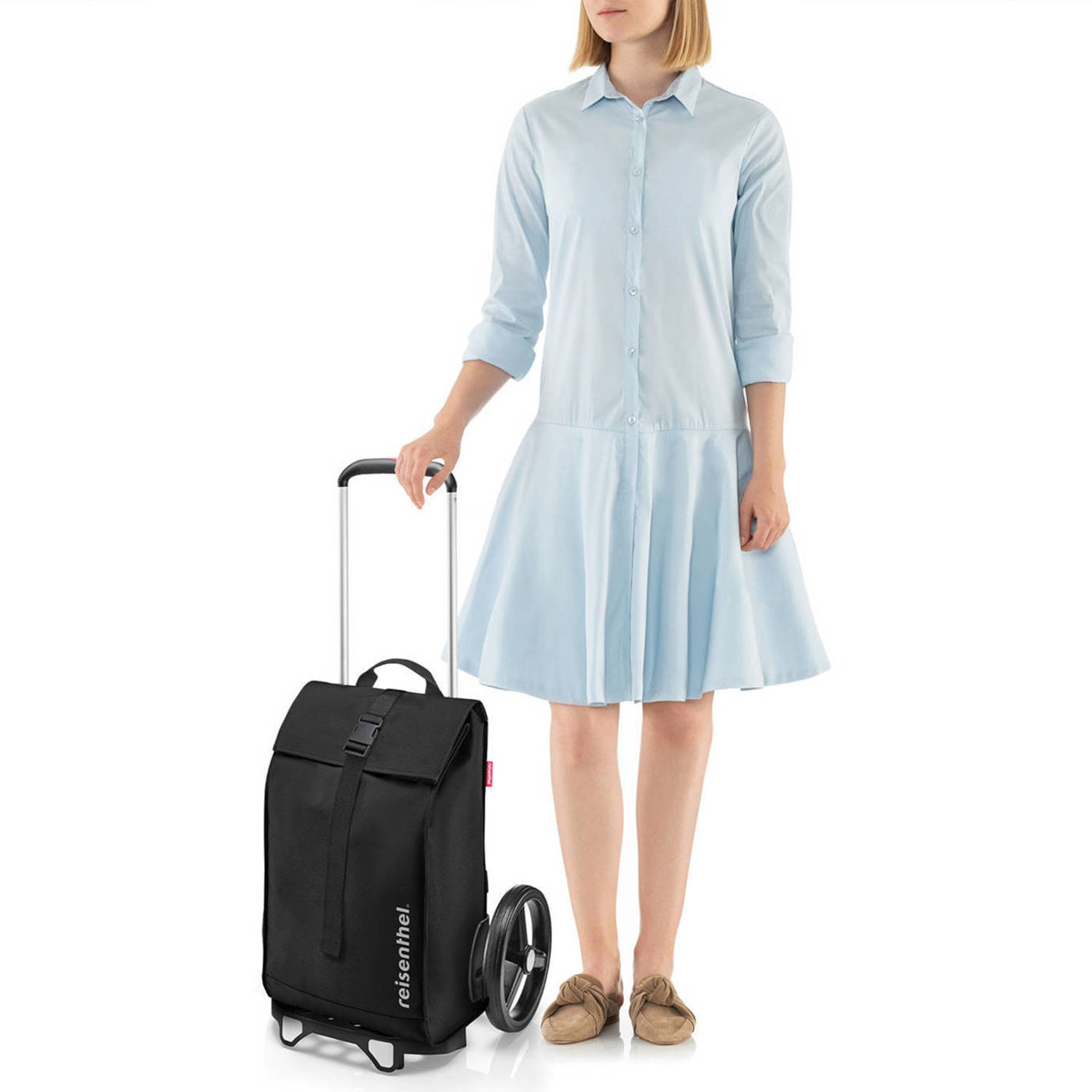 Reisenthel boodschappentrolley Shopping Citycruiser zwart