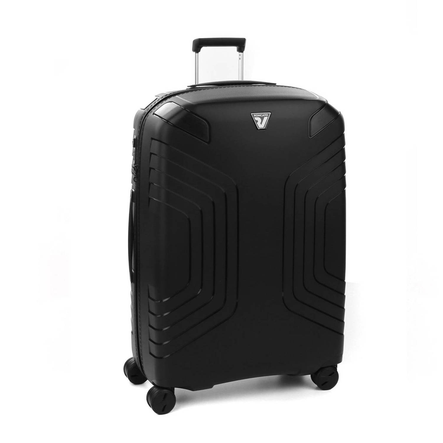 Roncato trolley Ypsilon 4.0 78 cm. Expandable zwart