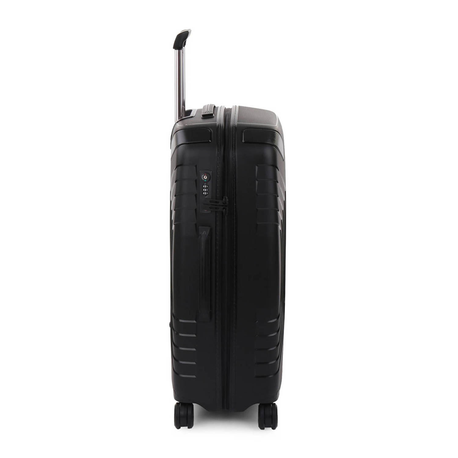 Roncato trolley Ypsilon 4.0 78 cm. Expandable zwart