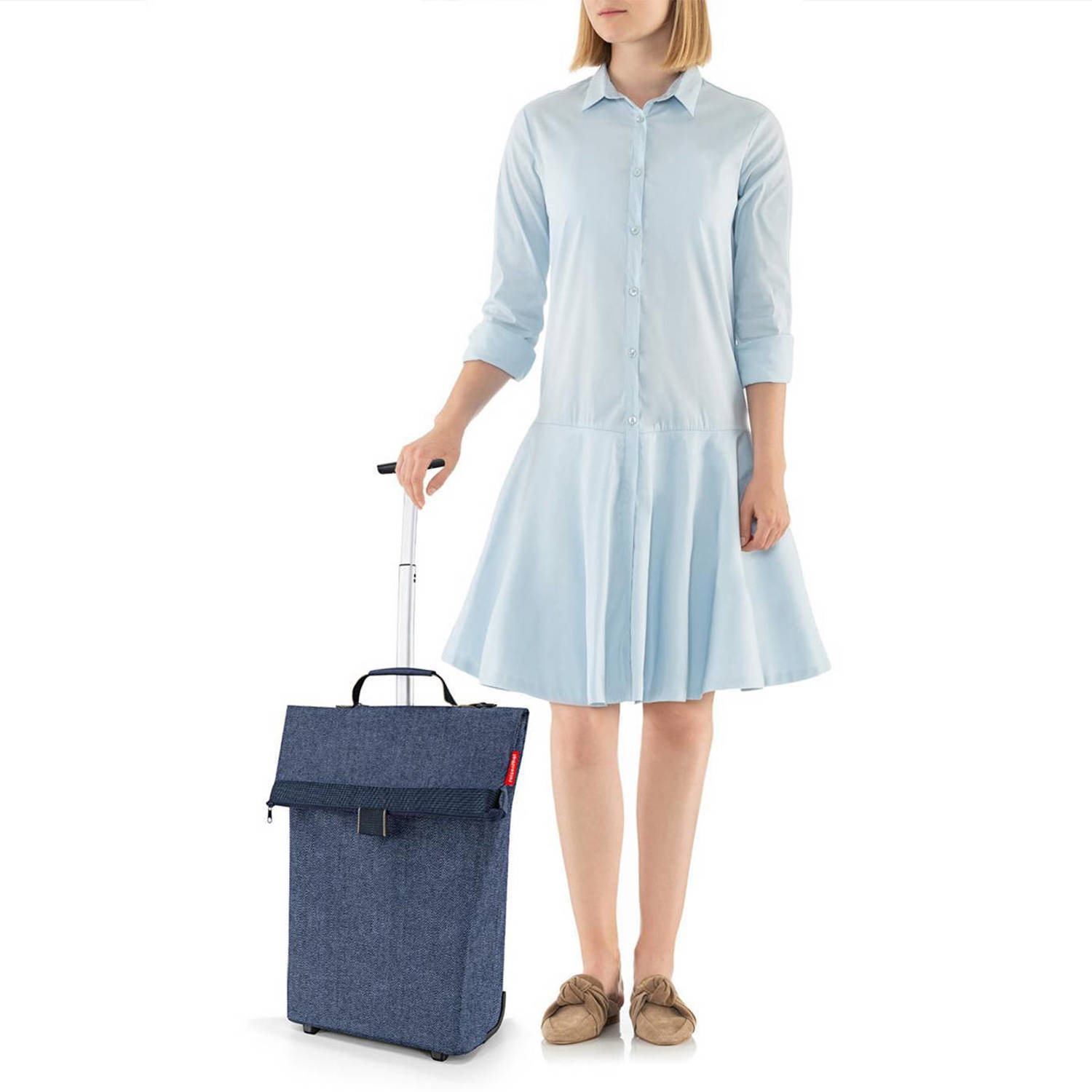 Reisenthel boodschappentrolley M blauw