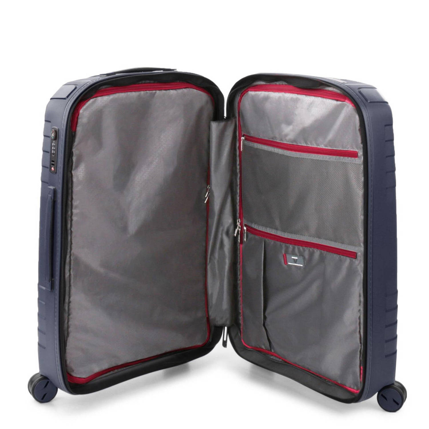 Roncato trolley Ypsilon 4.0 78 cm. Expandable donkerblauw
