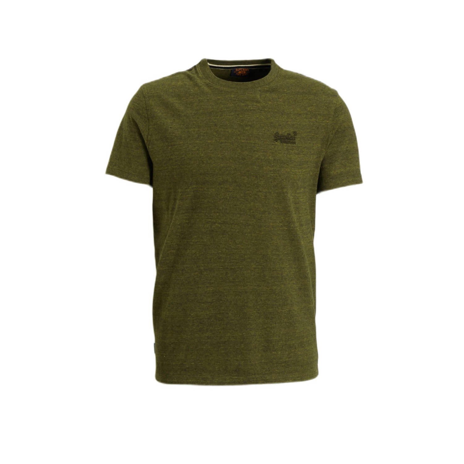 Superdry T-shirt in gemêleerde look model 'Vintage Logo'