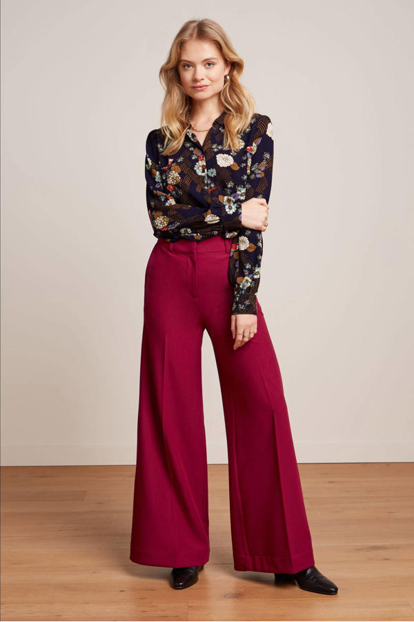 King Louie ROSIE Western Blouse AMERICANA FLORAL Langarm BLUSE Oberteil main image 1
