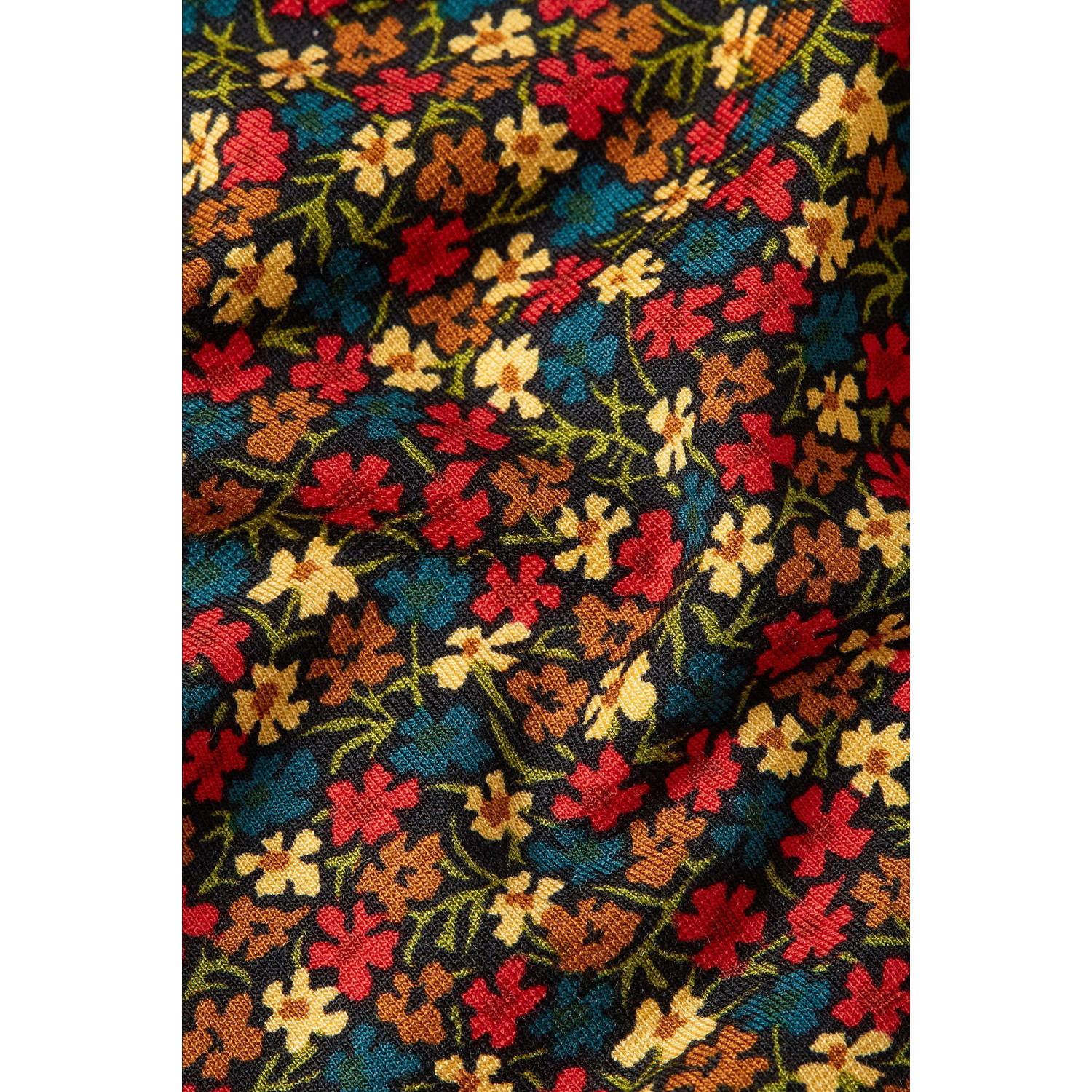 King Louie gebloemde blousejurk Sheeva Dress Flaminga multi