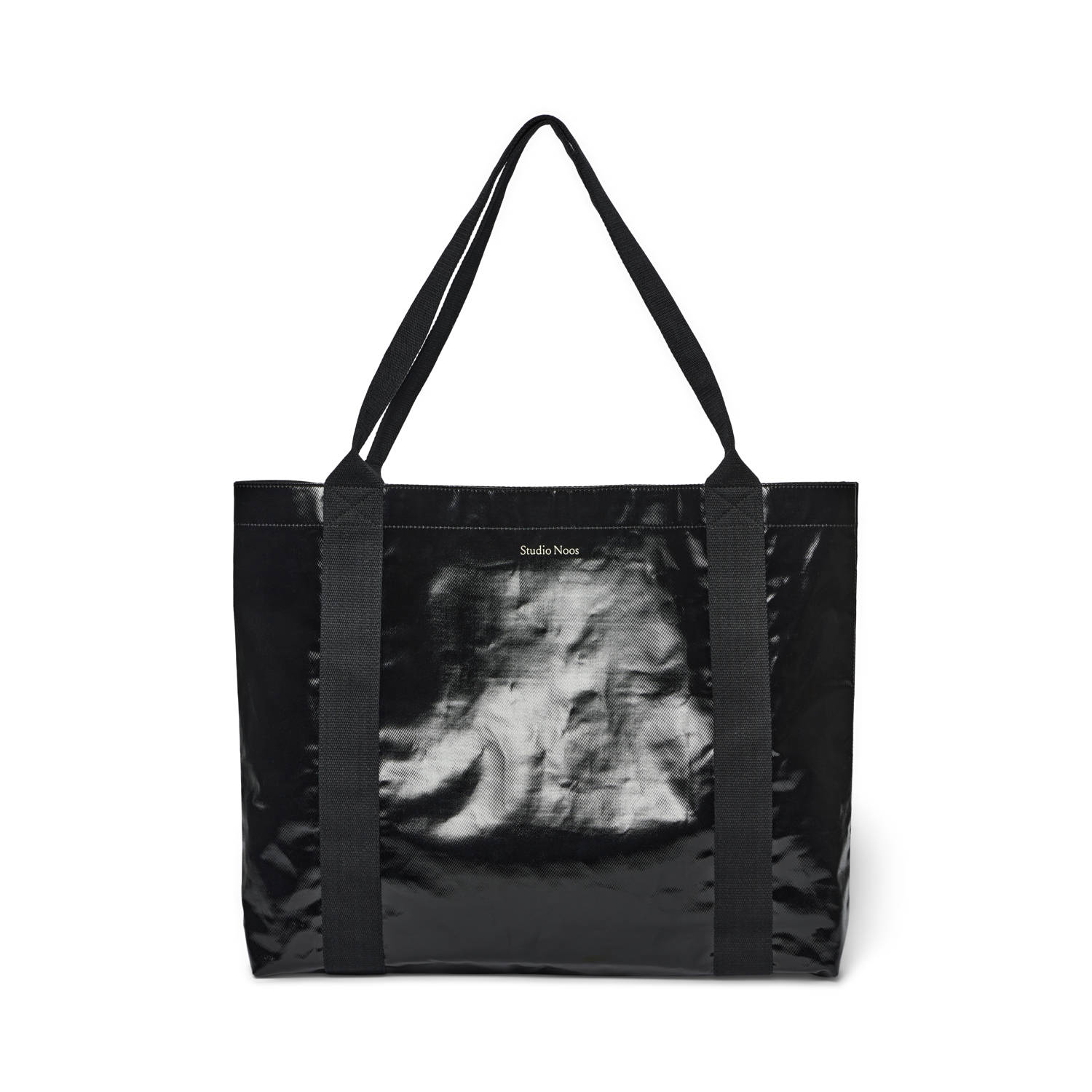 Studio Noos luiertas Coated Mom Bag zwart Effen | Luiertas van