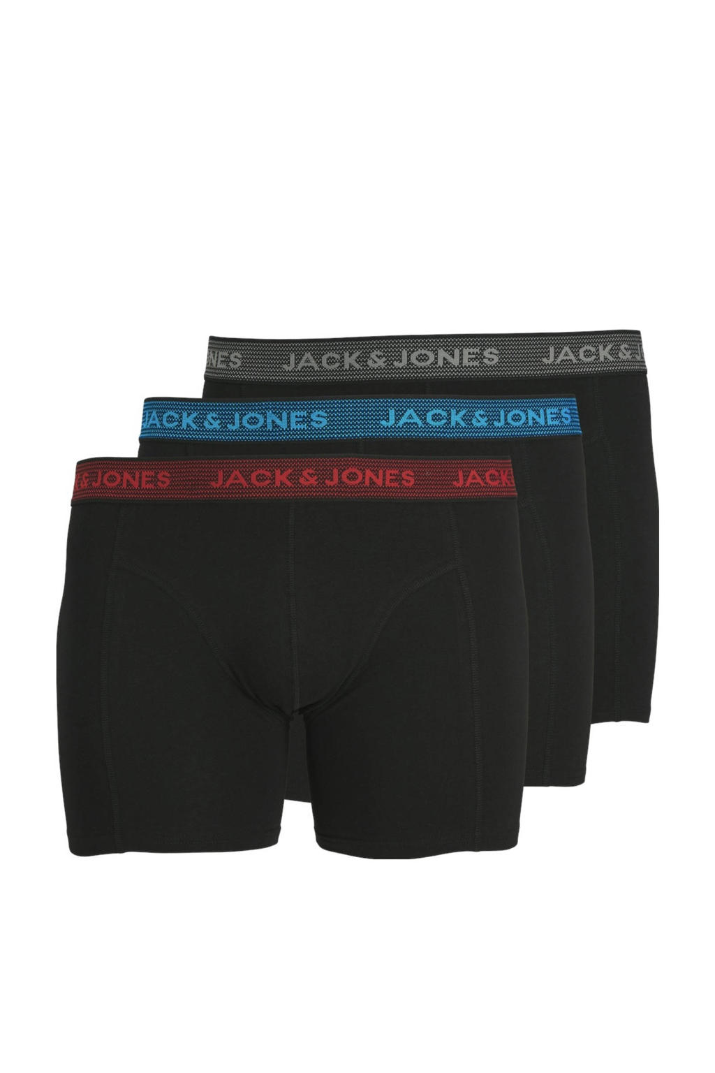 JACK & JONES PLUS SIZE boxershort JACWAISTBAND (set van 3)
