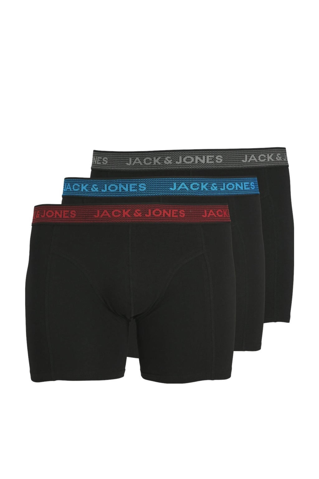 JACK & JONES PLUS SIZE boxershort JACWAISTBAND (set van 3)