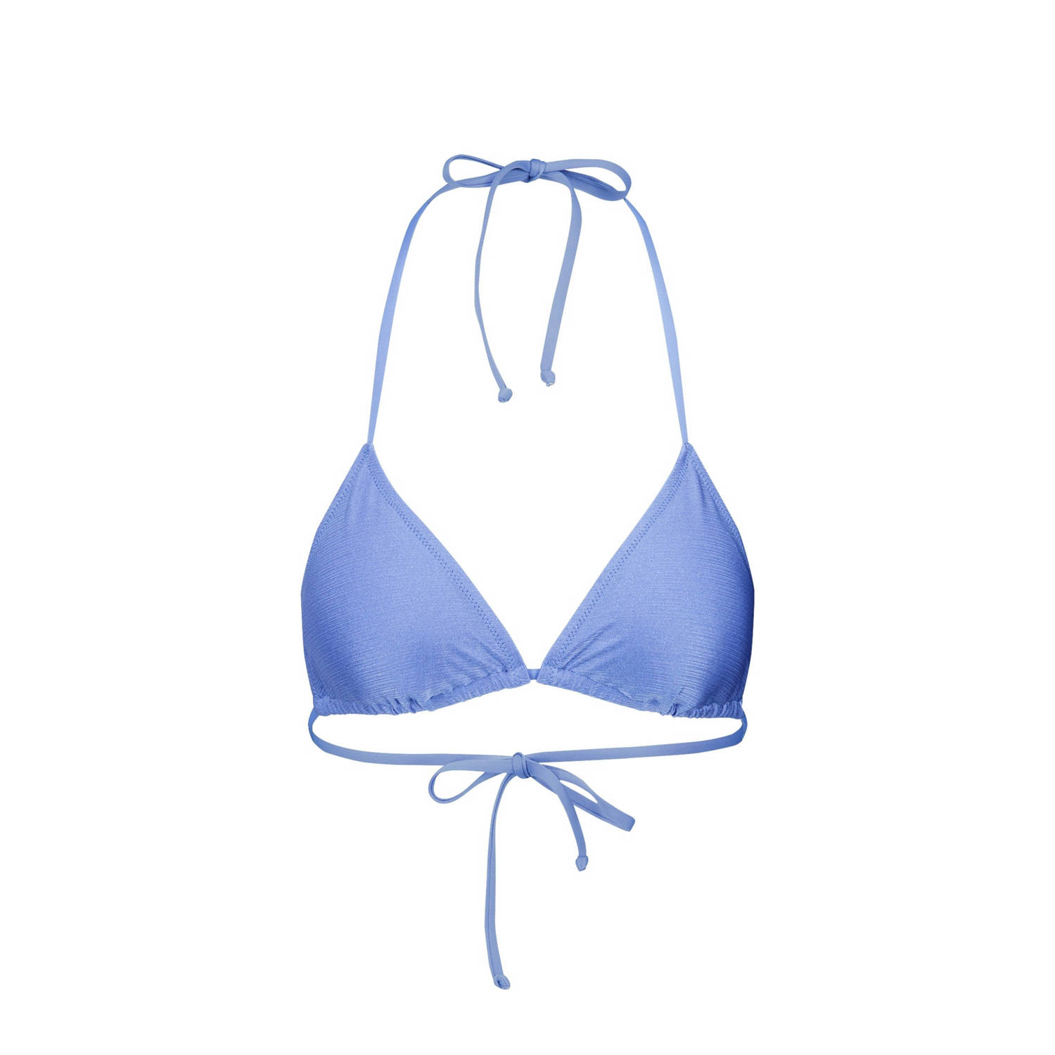 America Today voorgevormde triangel bikinitop Amber blauw