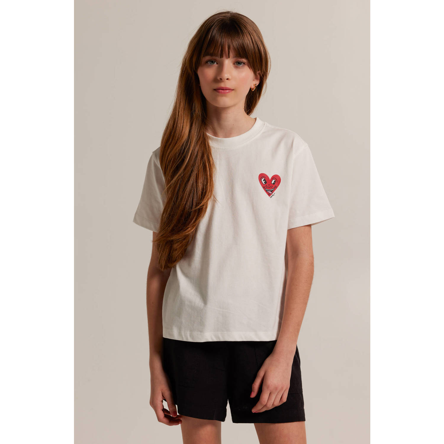America Today T-shirt met backprint