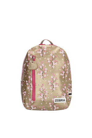 rugzak Flower goudkleurig