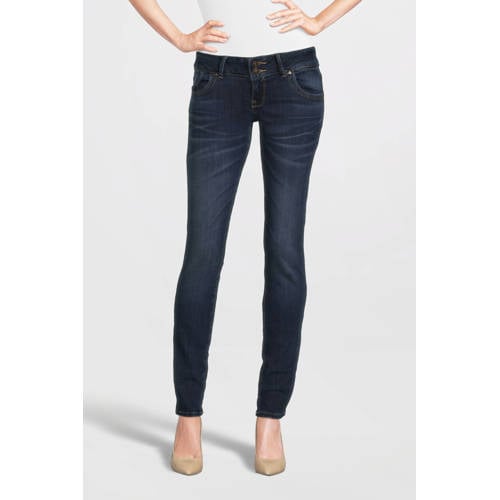 LTB low waist skinny jeans Molly dark blue denim afbeelding
