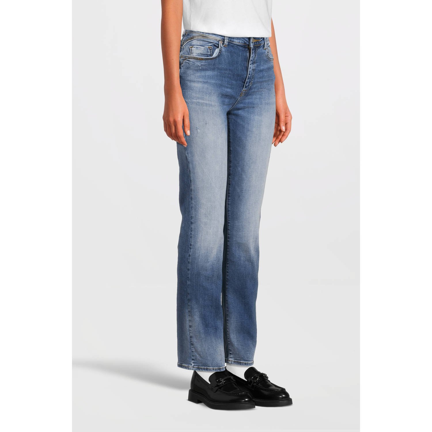 LTB high waist straight leg jeans Nena