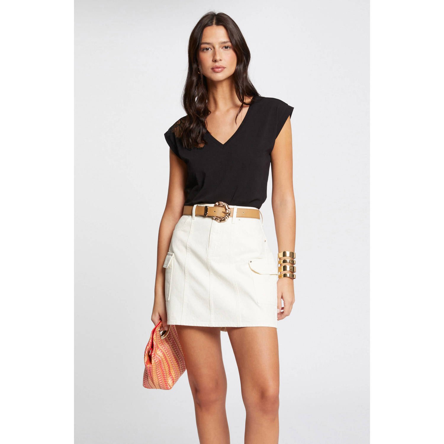 Morgan T-shirt zwart