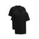 Urban Classics oversized T-shirt  zwart (set van 2)