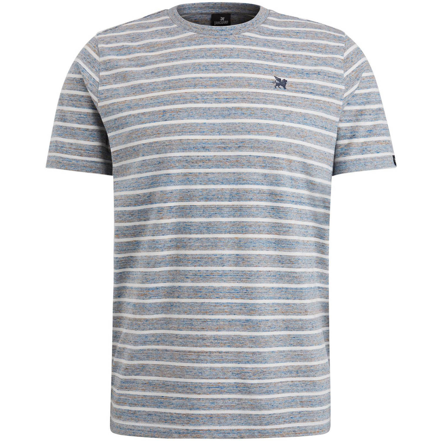 Vanguard gestreept T-shirt blauw