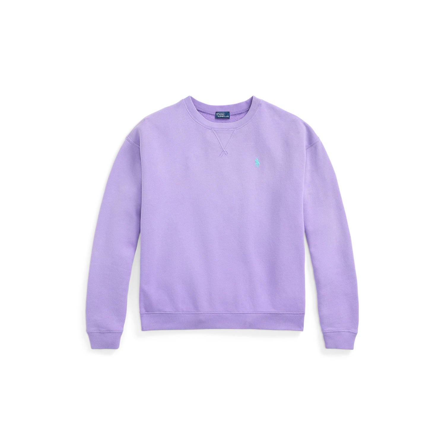 Ralph Lauren Klassieke Polo Sweater Purple Dames