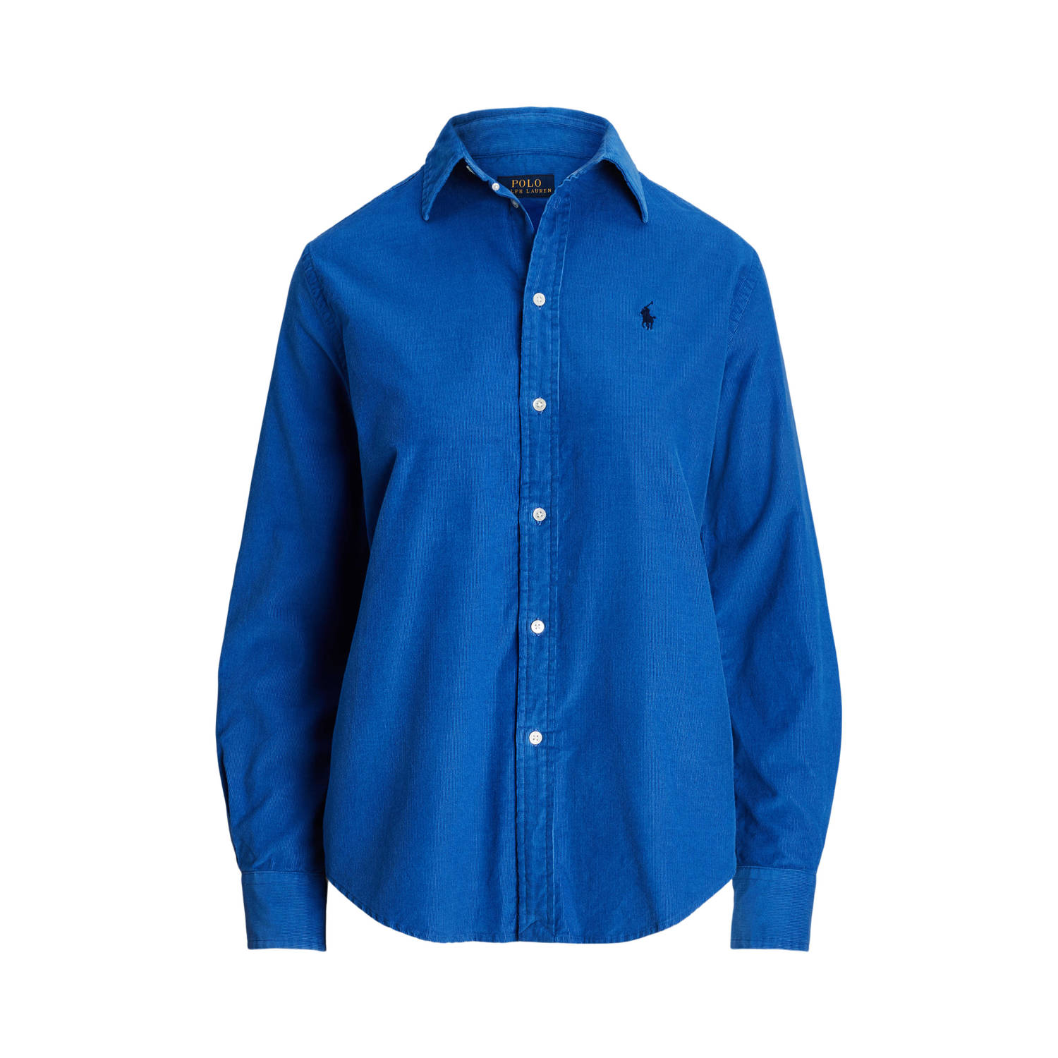 Polo Ralph Lauren Relaxed fit corduroy blouse met logostitching