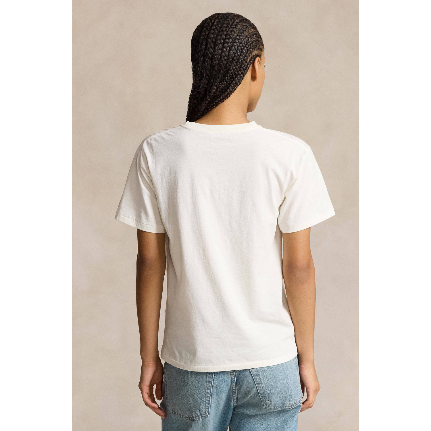 POLO Ralph Lauren T-shirt met printopdruk wit