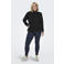 ONLY PLAY CURVY Plus Size sportvest ONPMELINA zwart